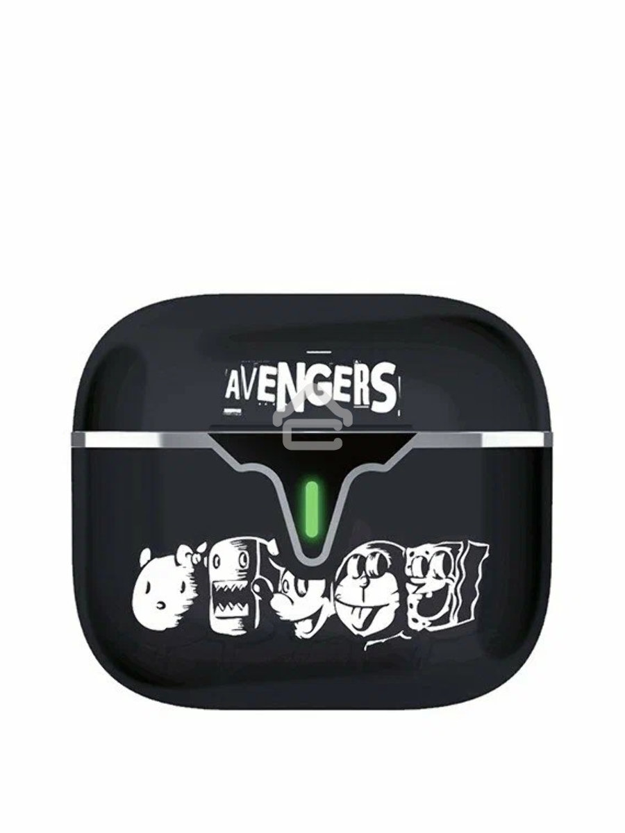 Гарнитура QUMO TWS LiFE «Avengers» ВТ 0101 черный