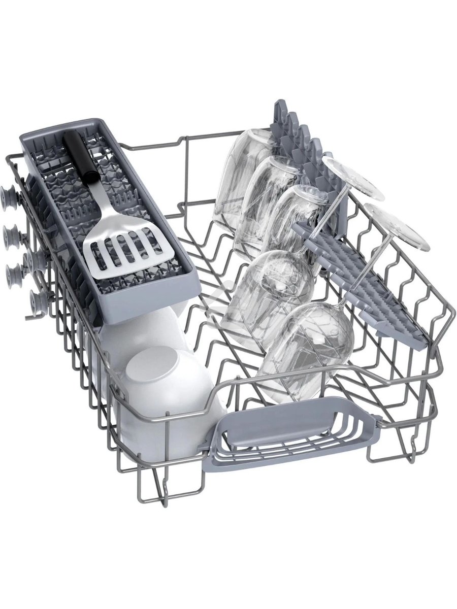 Встраиваемая посудомоечная машина Bosch SPV2IKX10E, черный, 44.8 см, 9 компл., 48 дБ, класс A+