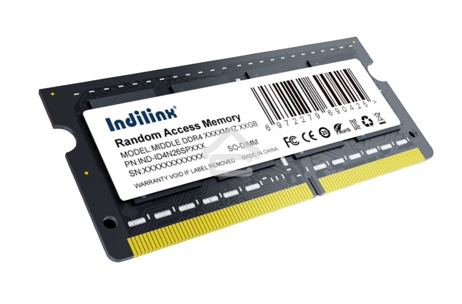 Оперативная память Indillinx, DDR4, 8GB (1x8 GB), 3200 MHz, CL22, SO-DIMM