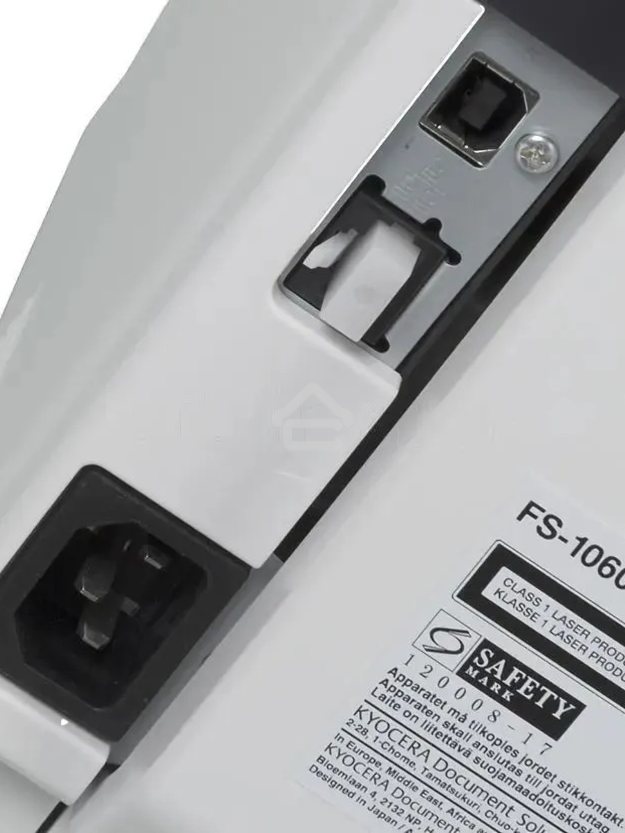 Принтер лазерный Kyocera Ecosys FS-1060dn (1102M33RU0), A4, ч/б, печ. до 25 стр/мин., 600 x 1200 dpi, USB, RJ-45