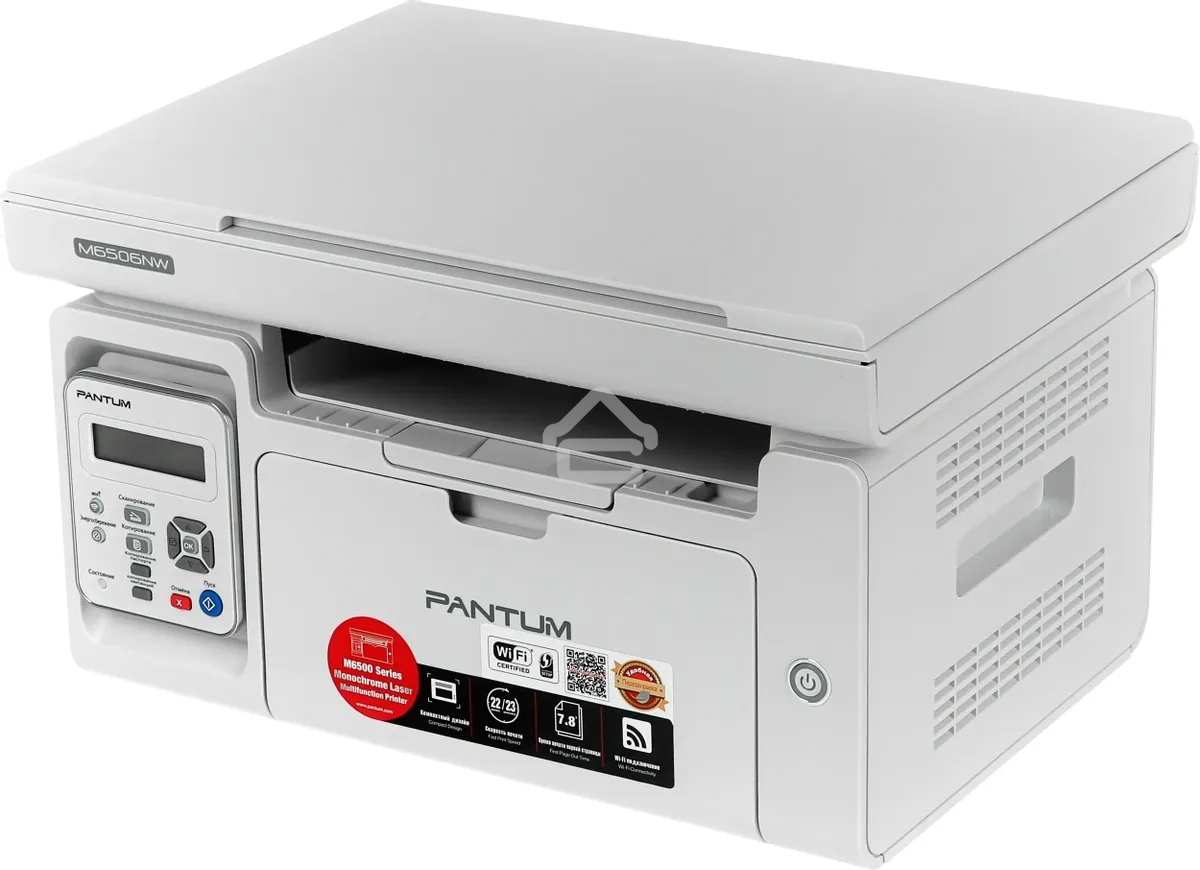 МФУ лазерное Pantum M6506NW, A4, ч/б, печ. до 22 стр/мин., 1200 x 1200 dpi, USB, RJ-45, Wi-Fi