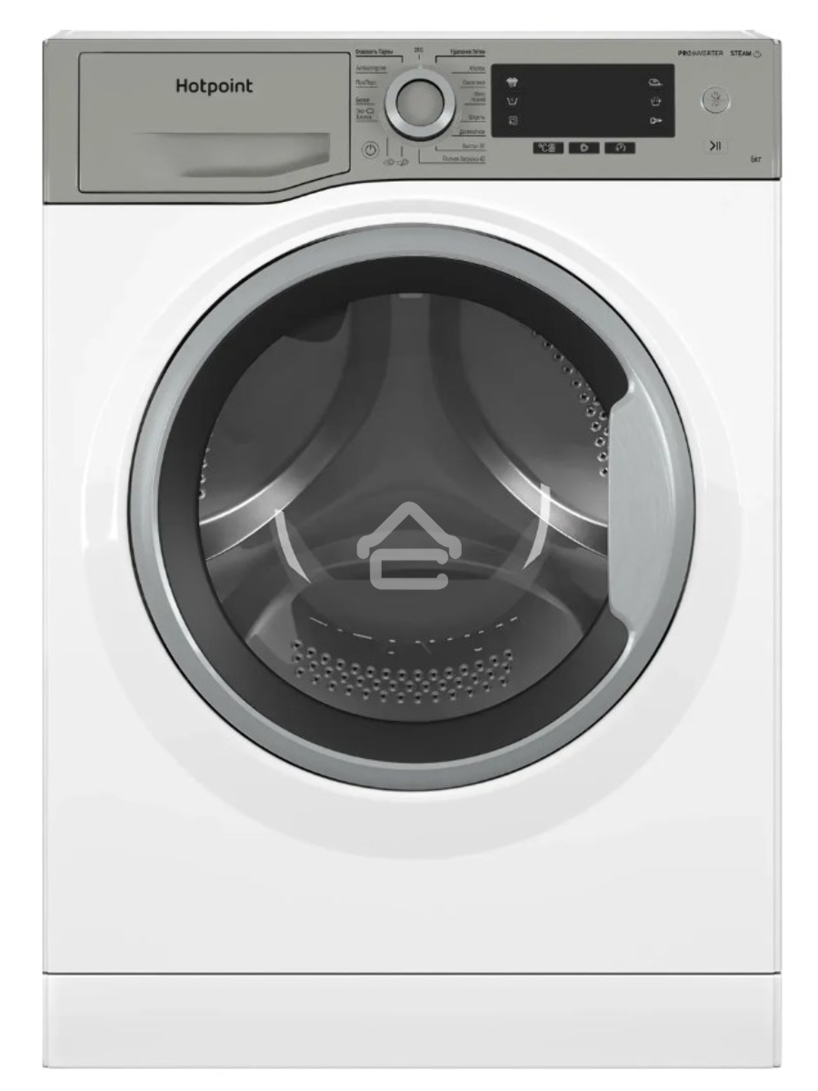 Стиральная машина Hotpoint NSD 6239 SVE RU белый, загр. фронтальная макс.: 6 кг 1200 об/мин класс: А