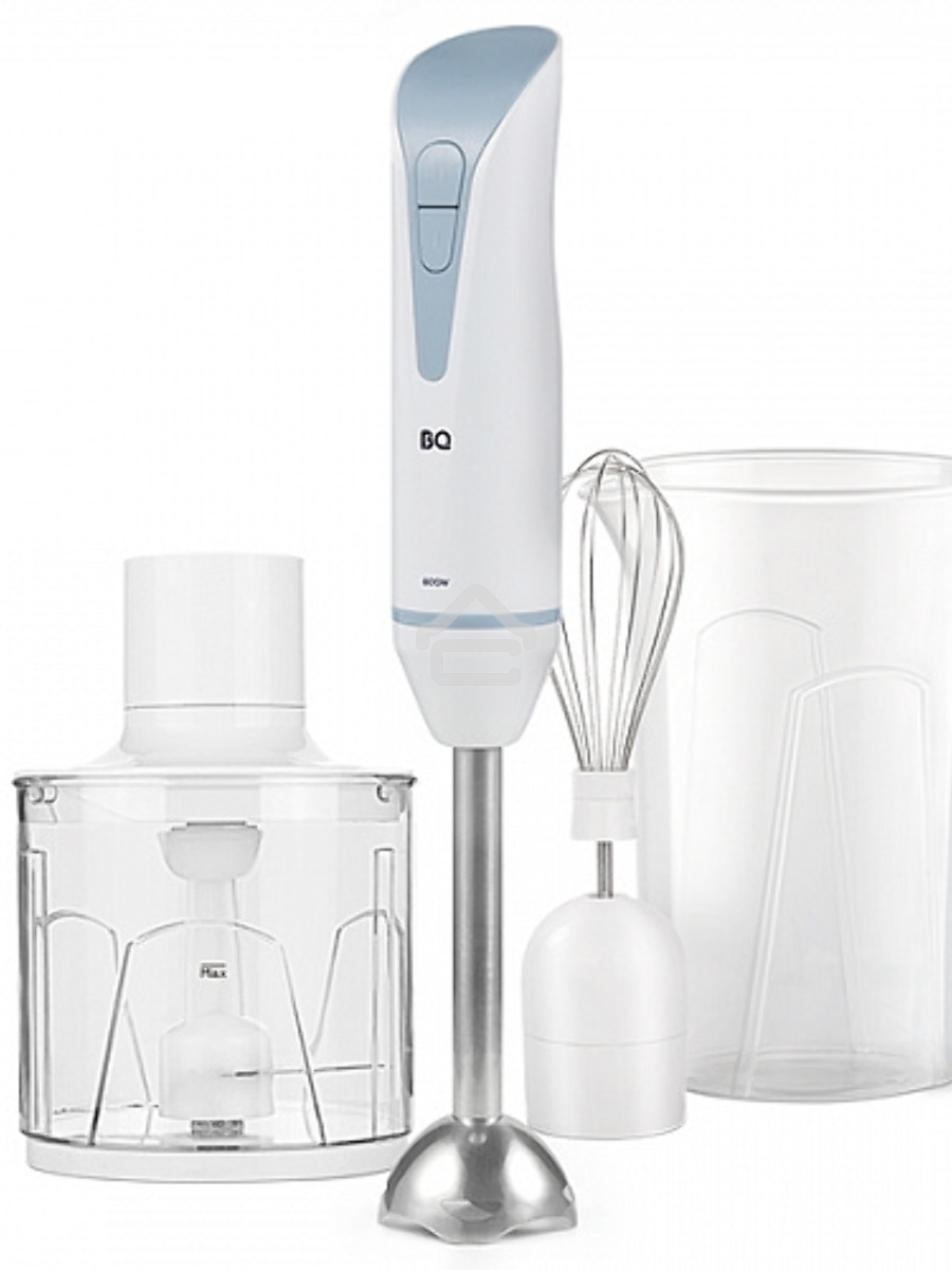 Блендер BQ HB800S White-Gray. Ручной Блендер, Мощность 800 Вт