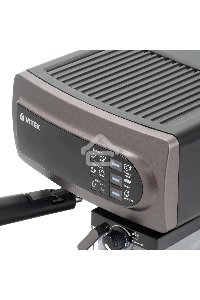 Кофеварка рожковая Vitek VT-1517 SR серый, исп. кофе - молотый, 1.65 л, 1238 Вт, 15 Бар