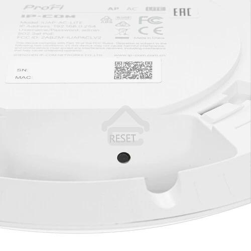 Точка доступа Wi-Fi IP-COM 1167MBPS MU-MIMO IUAP-AC-LITE