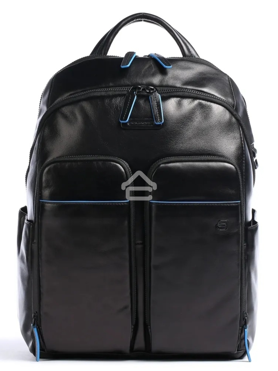 Рюкзак мужской Piquadro Blue Square CA5574B2V/N черный натур.кожа