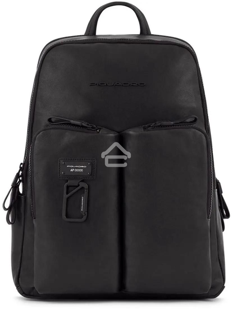 Рюкзак унисекс Piquadro Harper CA3869AP/N черный натур.кожа