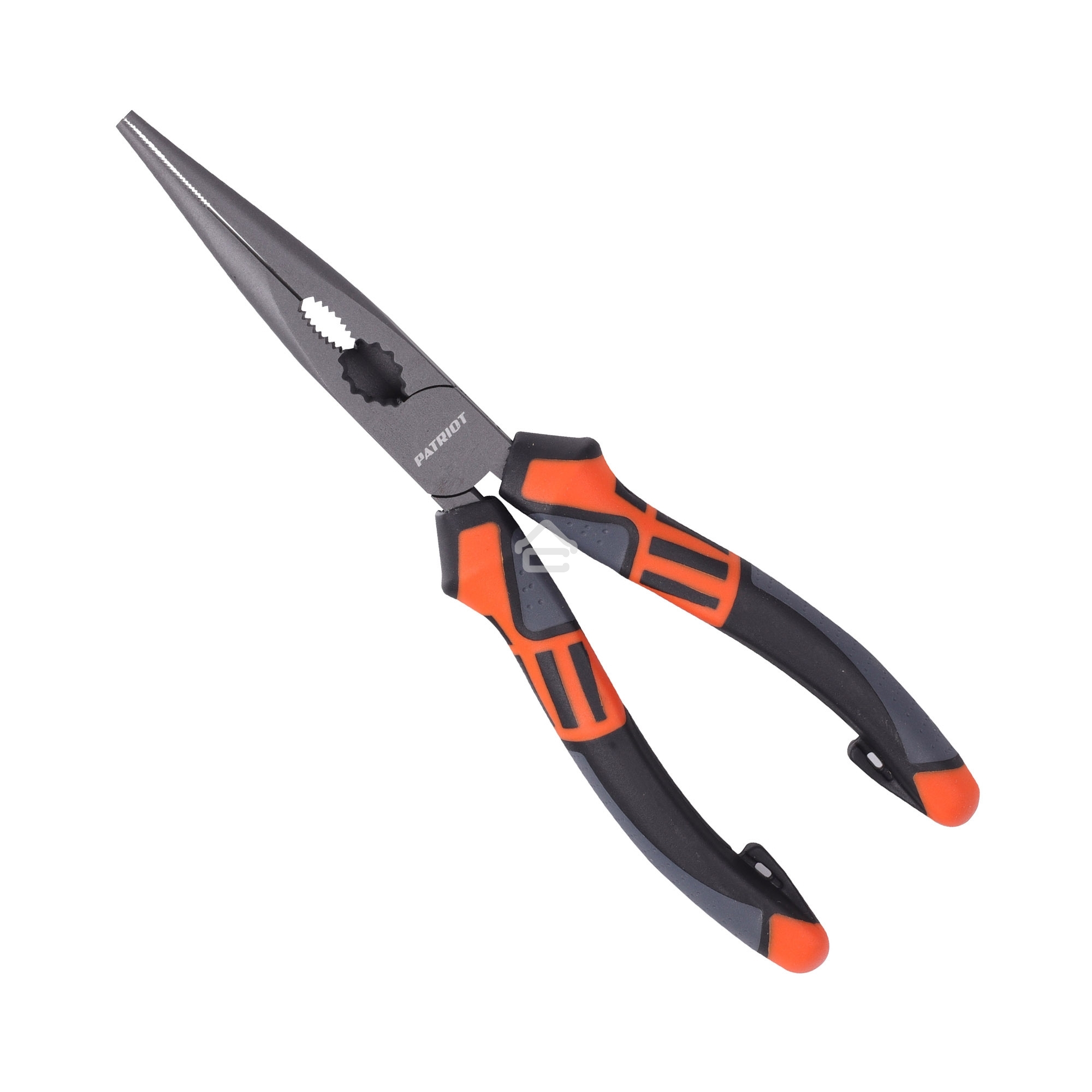 Длинногубцы PATRIOT PLN 205, Cr-V, TPR-рукоятка, 205мм