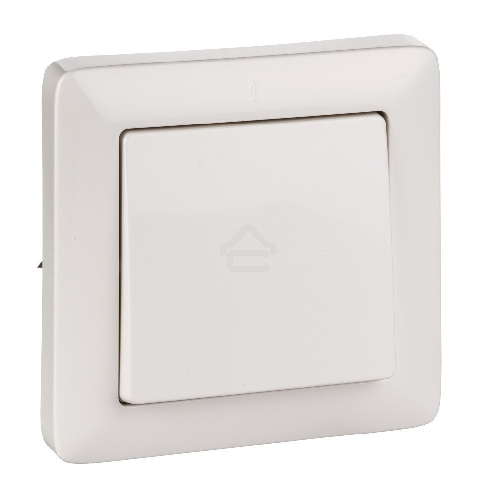 Выключатель 1-кл. СП Хит 6А IP20 белый SchE VS16-133-B