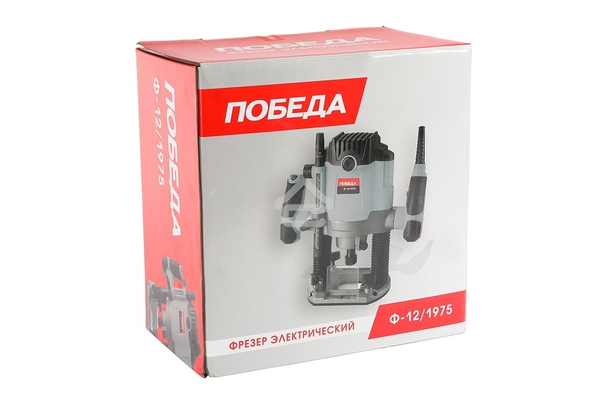 Фрезер электрический Победа Ф-12/1975, 1600 Вт, 6000-26000 об / мин., цанга: 8/12мм;