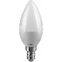 Лампа светодиодная ОНЛАЙТ 61128 OLL-C37-8-230-6.5K-E14-FR