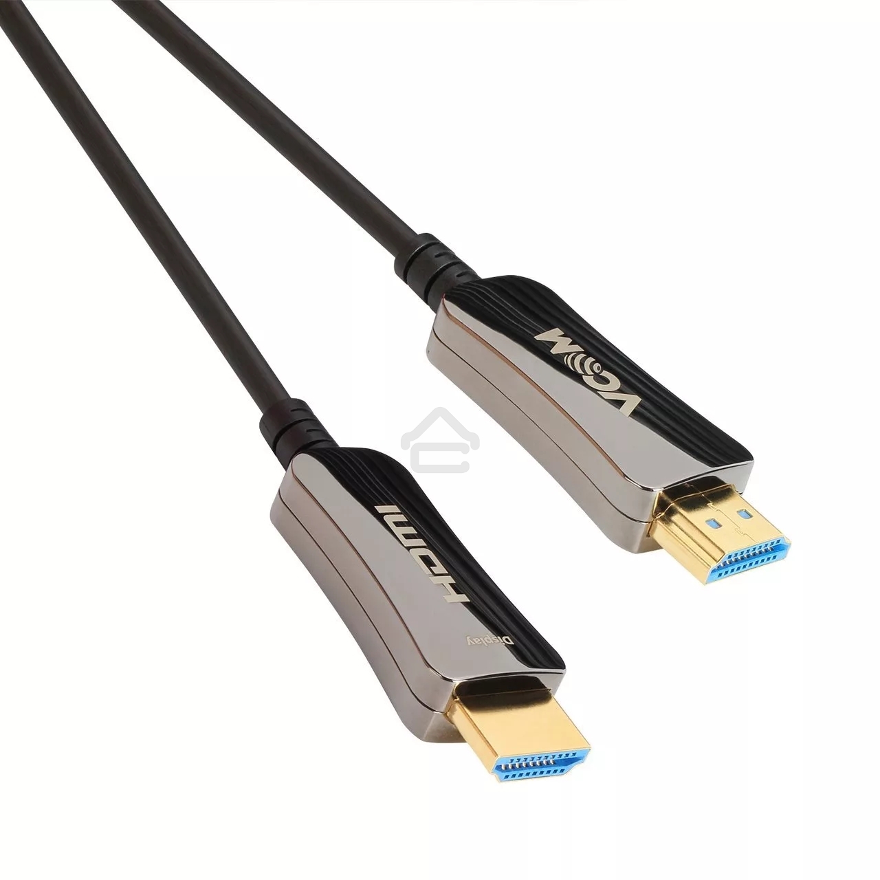 Активный оптический кабель HDMI 19M/M,ver. 2.0, 4K@60 Hz 40m VCOM