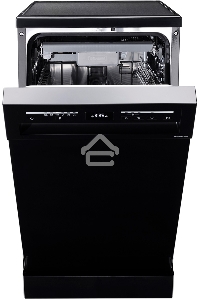 Посудомоечная машина DeLonghi DDWS09S Erea, черный, 45 см