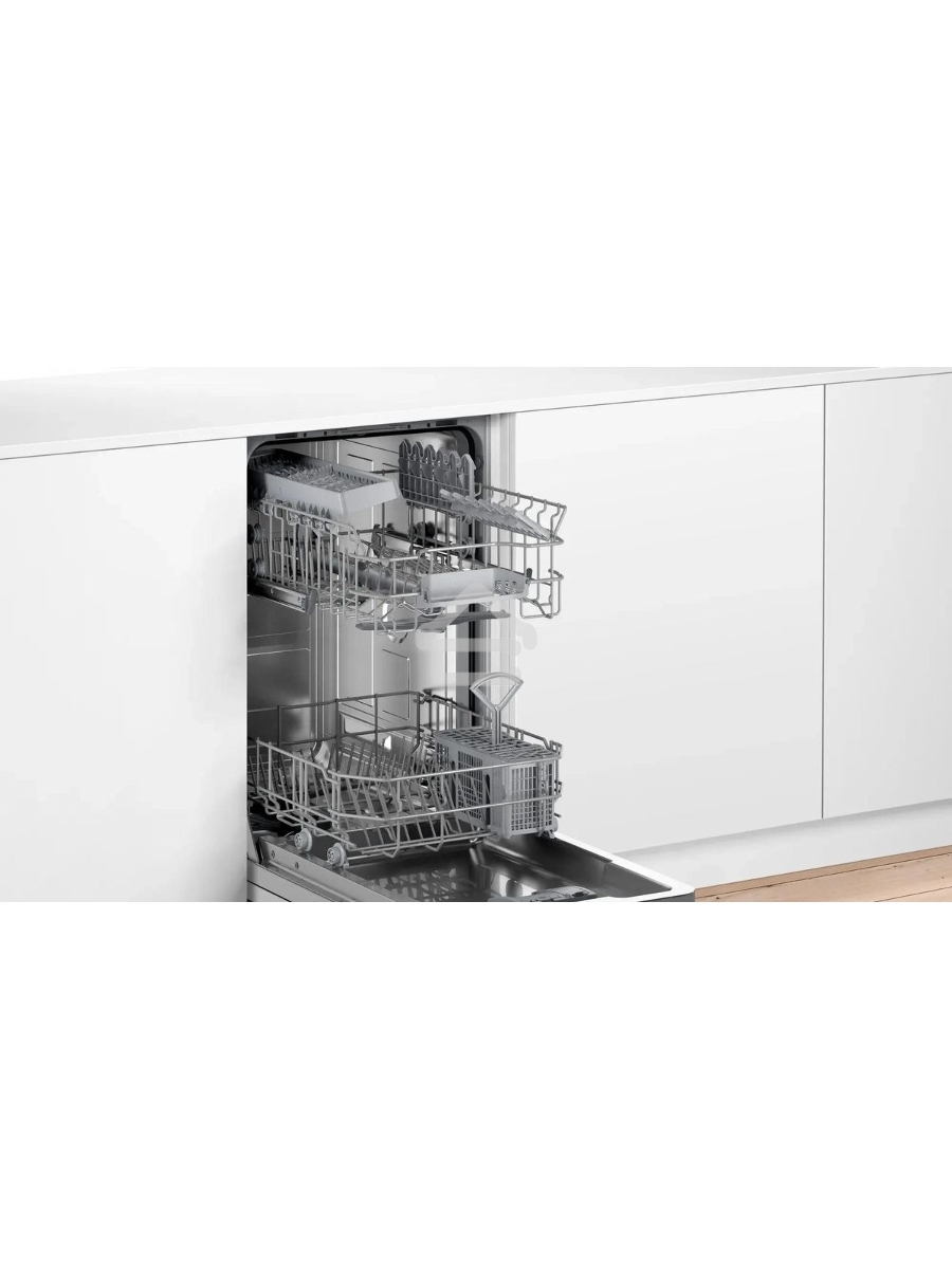 Встраиваемая посудомоечная машина Bosch SPV2IKX10E, черный, 44.8 см, 9 компл., 48 дБ, класс A+