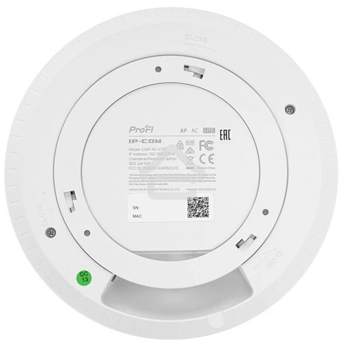 Точка доступа Wi-Fi IP-COM 1167MBPS MU-MIMO IUAP-AC-LITE