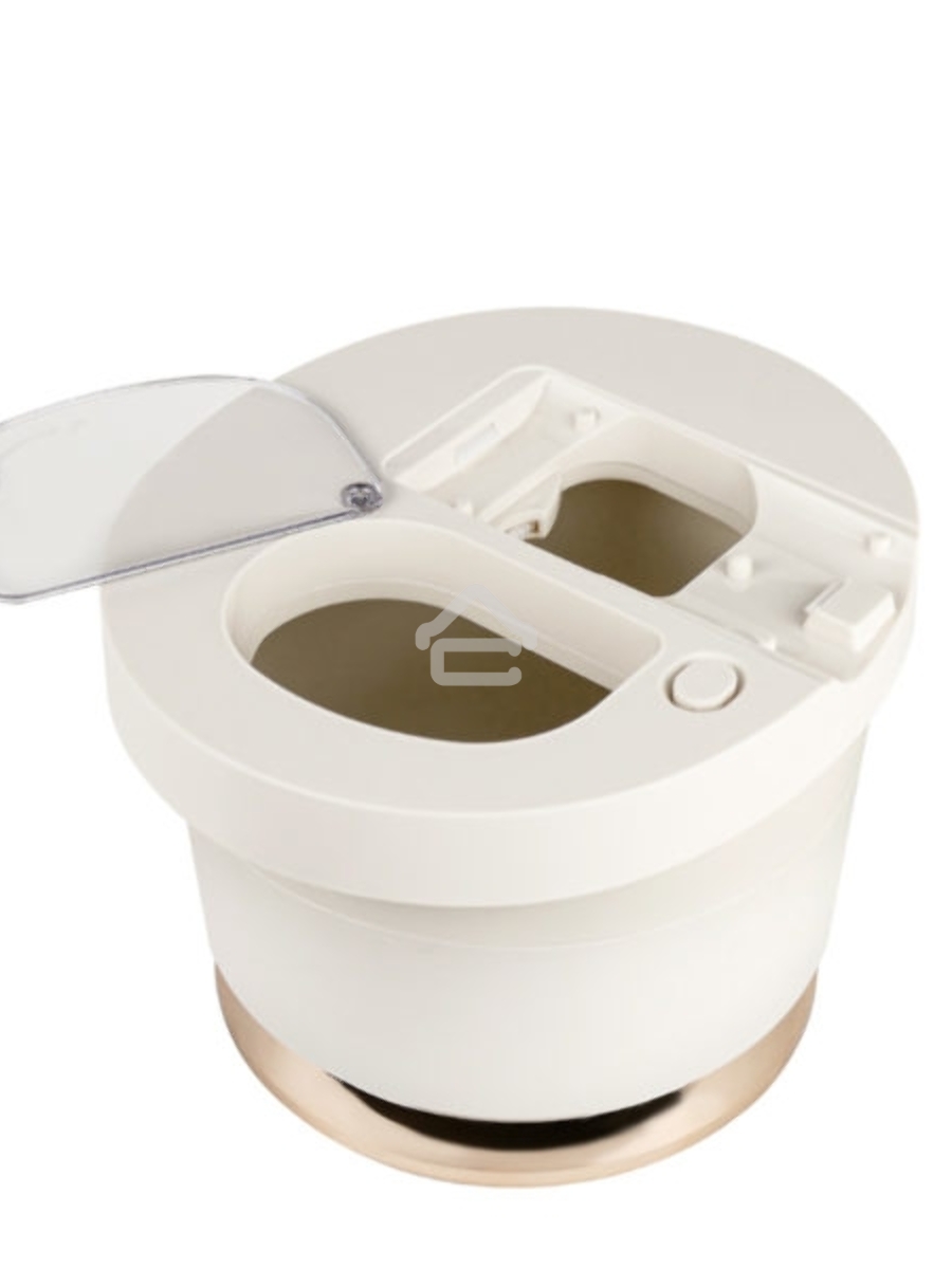 Миксер с чашей Centek CT-1129 бежевый/золотой хром, 800 Вт