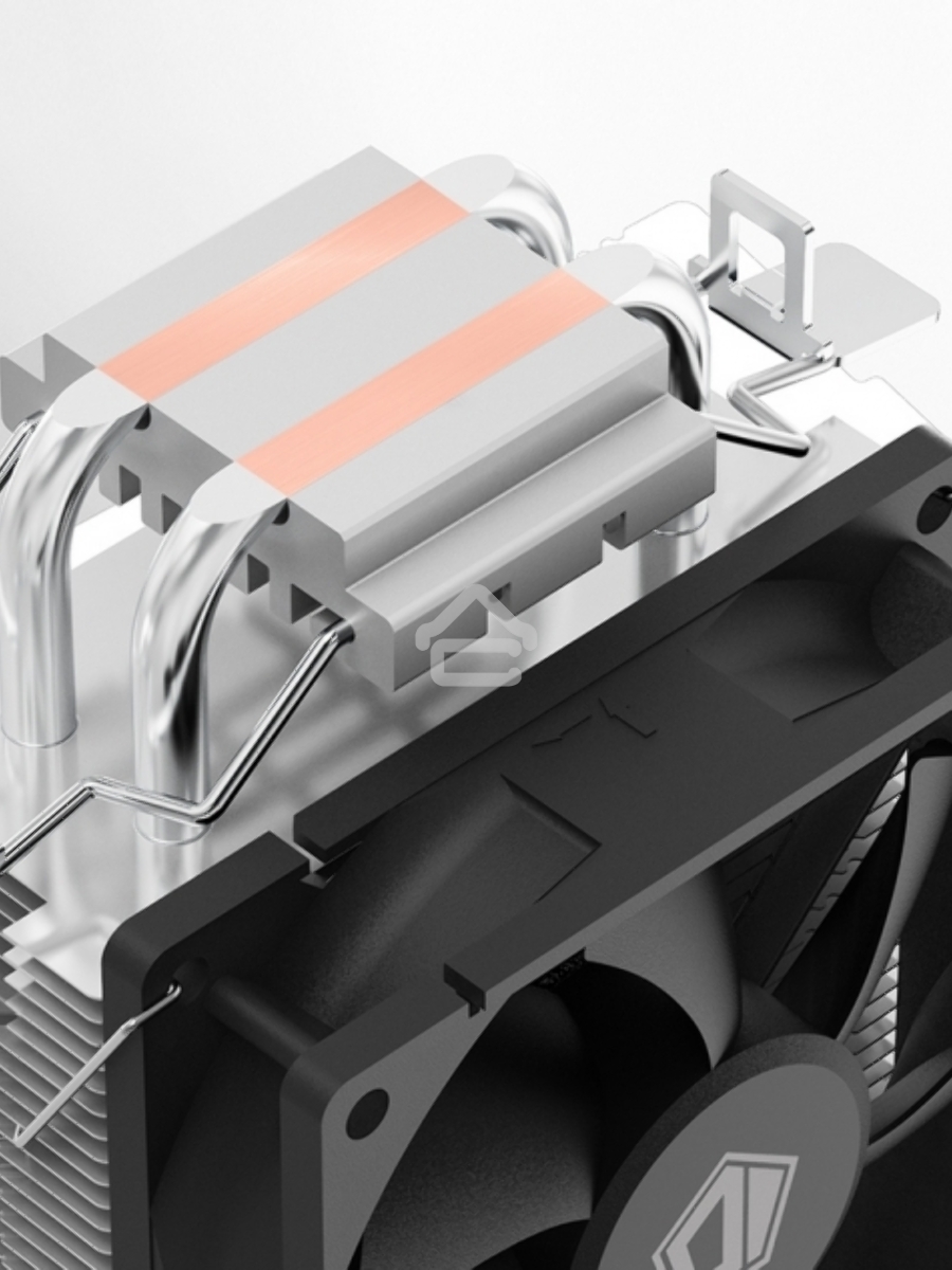 Кулер Cooler ID-Cooling SE-902-SD V3 черный 92мм алюминий+медь 2000rpm 23.1db 3-pin 95W 120мм