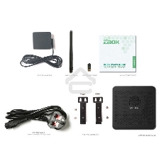 Мини ПК ZOTAC ZBOX MI668, Barebone, Intel i7-1360P, 2x DDR5-5200/4800 SO-DIMM, M.2 SSD SLOT, 2x GLAN, WIFI, BT, USBDRV, DP/HDMI, EU+UK PLUG