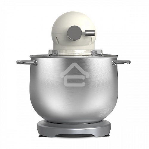 Планетарный миксер BQ MX851 Cream-Silver. Макс. мощность: 1800Вт / Параметри электропитания: 220-240 В, 50-60 Гц / Объем чаши: 8л / Вместимость загрузочного лотка: 2кг / Производительность: 2кг/мин / Скорость вращения шнека: до 210 об/мин / длина сетевого