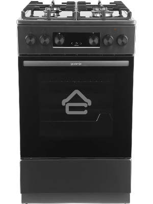 Комбинированная плита Gorenje GK5C65XV нержавеющая сталь реш.чугун