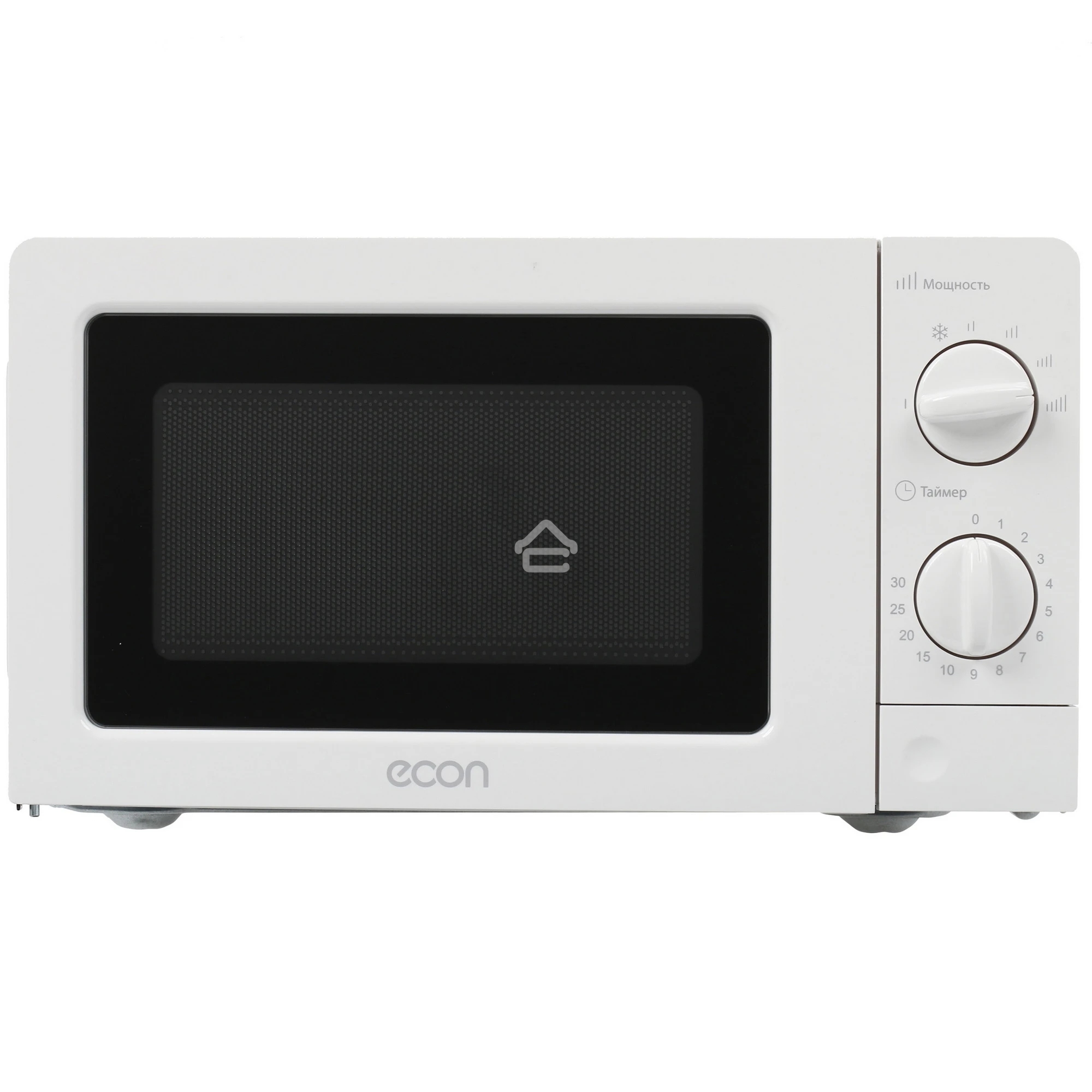 Микроволновая печь ECON ECO-2030M белый 20 л, 700 Вт, поворотный механизм