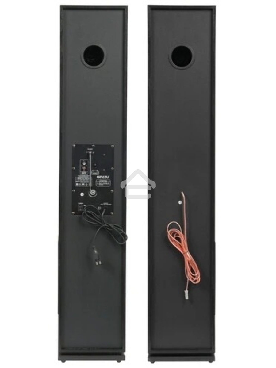 Акустическая система Ginzzu GM-328 2.0, 2x100W/BT/USB/SD/FM/AUX/ДУ