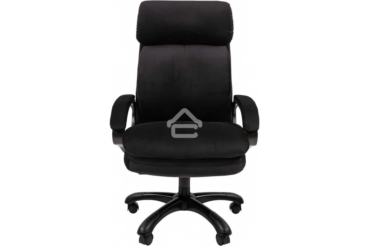 Кресло офисное Chairman Home 505 ткань Т-84 черный, черный пластик