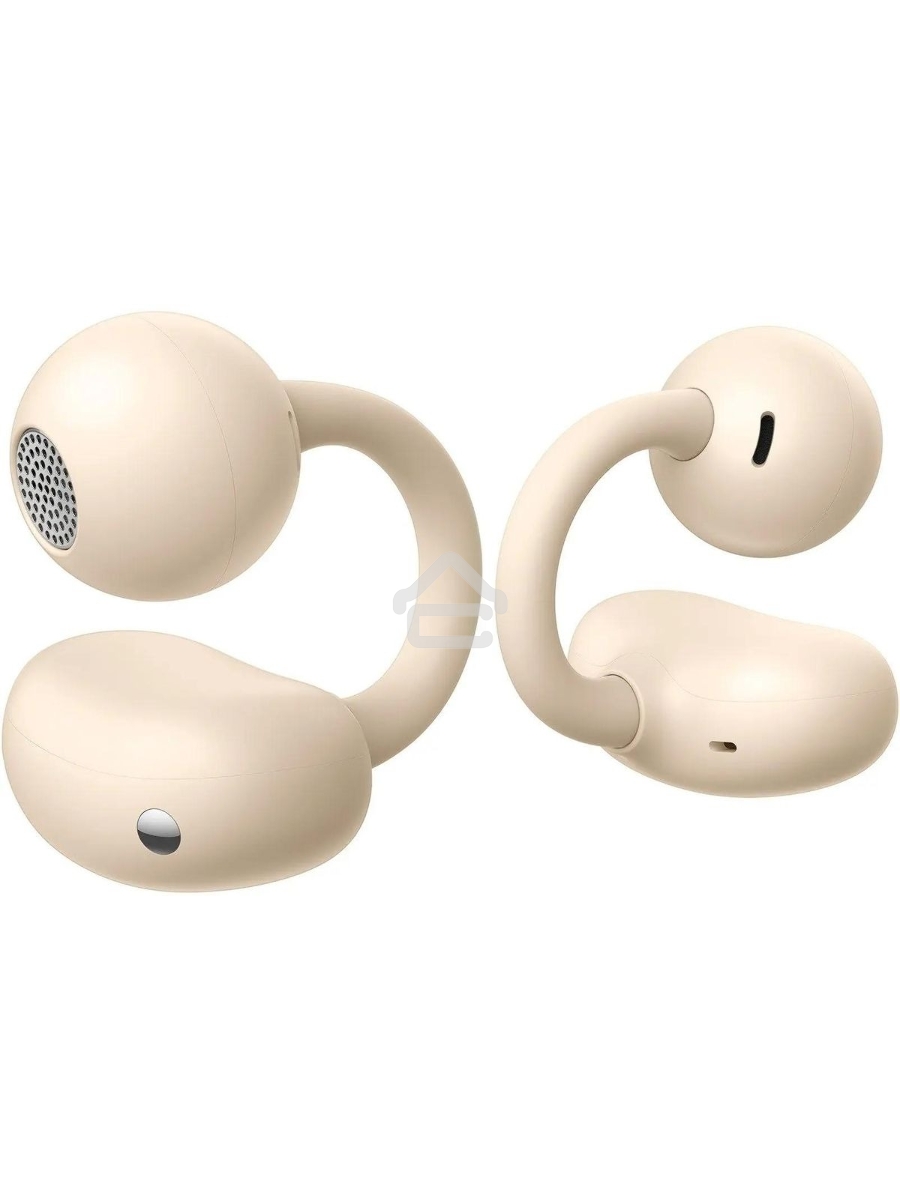 Наушники Huawei FreeClip Dove-T00, Bluetooth, вкладыши, бежевый