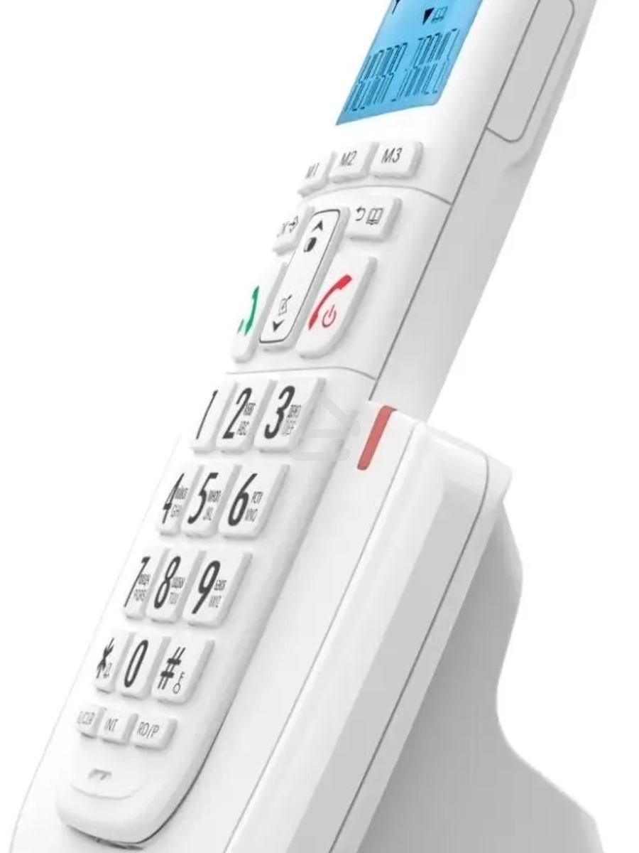 Р/Телефон Dect Decross DC1014 белый АОН