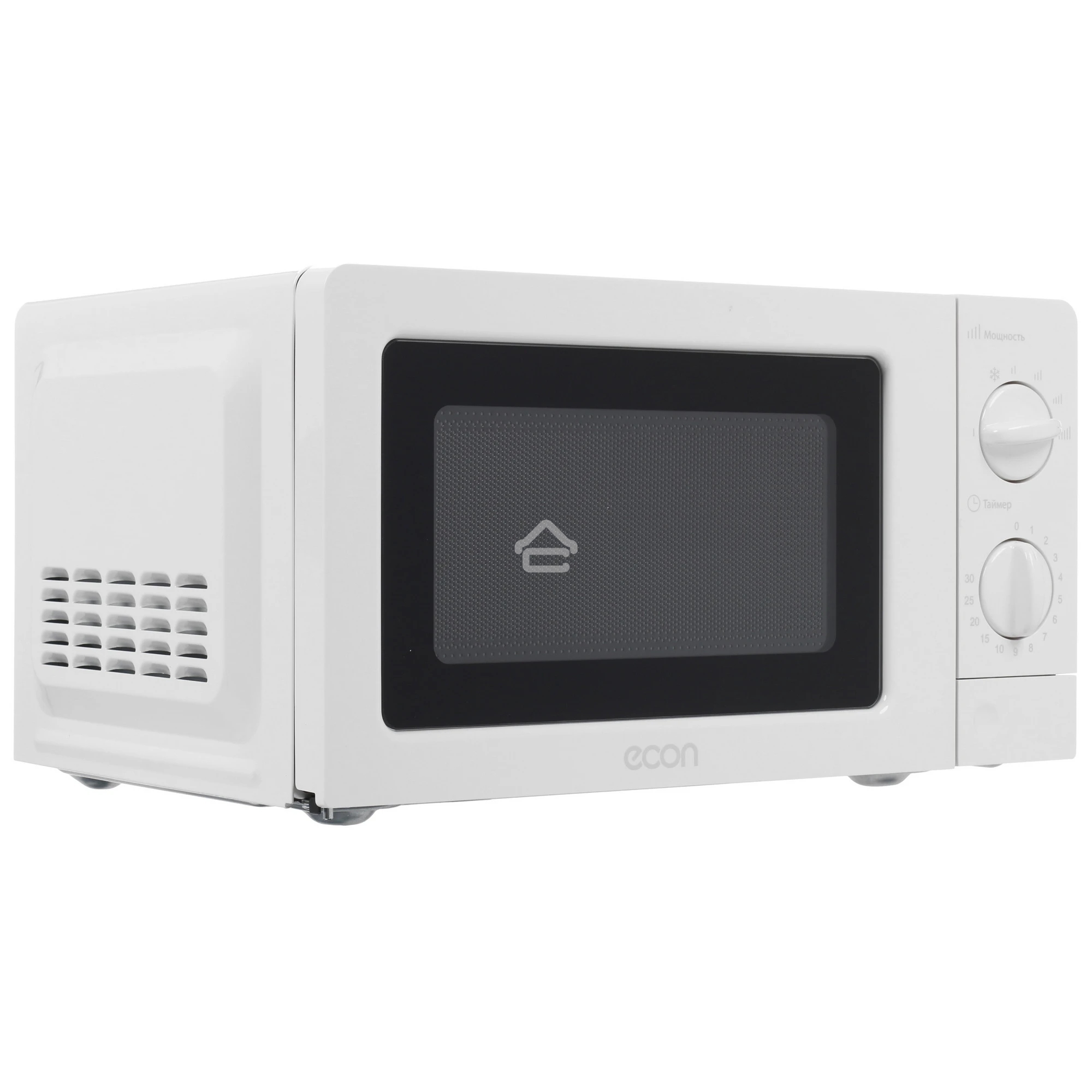 Микроволновая печь ECON ECO-2030M белый 20 л, 700 Вт, поворотный механизм