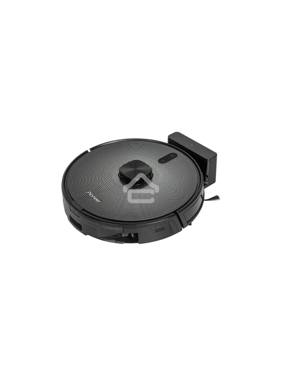 Робот-пылесос Pioneer VC720R черный, 5200 мАч Li-Ion, уборка влажная/сухая, пылесборник контейнер 0.3 л