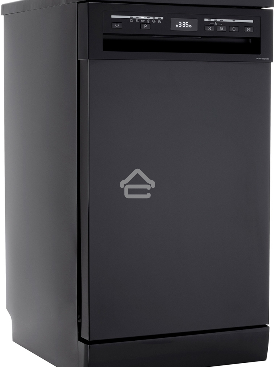 Посудомоечная машина DeLonghi DDWS09S Erea, черная, 44.8 см, 10 компл., 49 дБ, класс A++