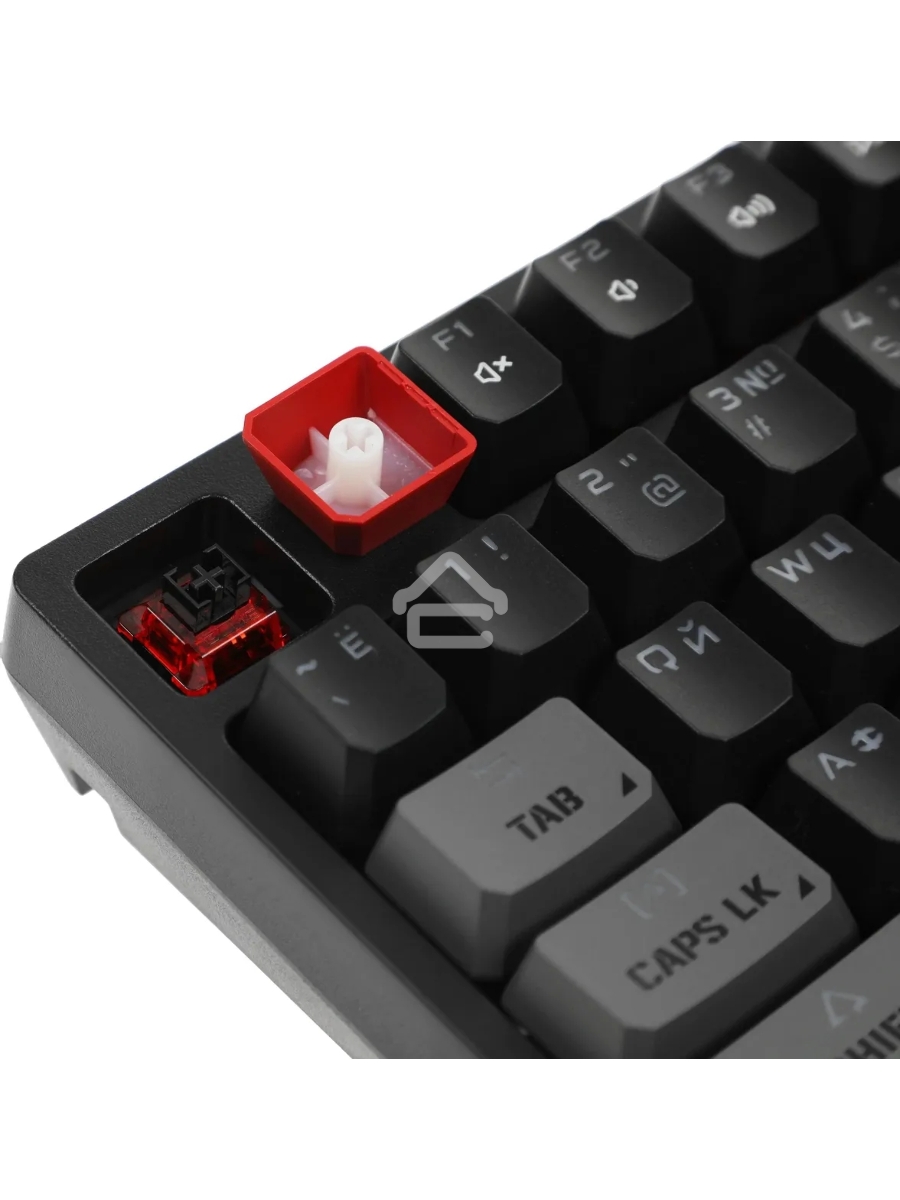 Клавиатура A4Tech Bloody S98 (S98 RED) проводная USB черный/красный