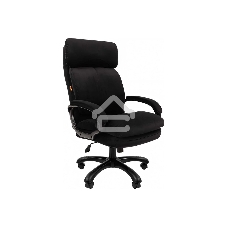 Кресло офисное Chairman Home 505 ткань Т-84 черный, черный пластик, Россия