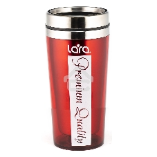 Термокружка LARA LR04-32 500 мл, высота 18 см, диаметр 8 см, стальная внутренняя поверхность