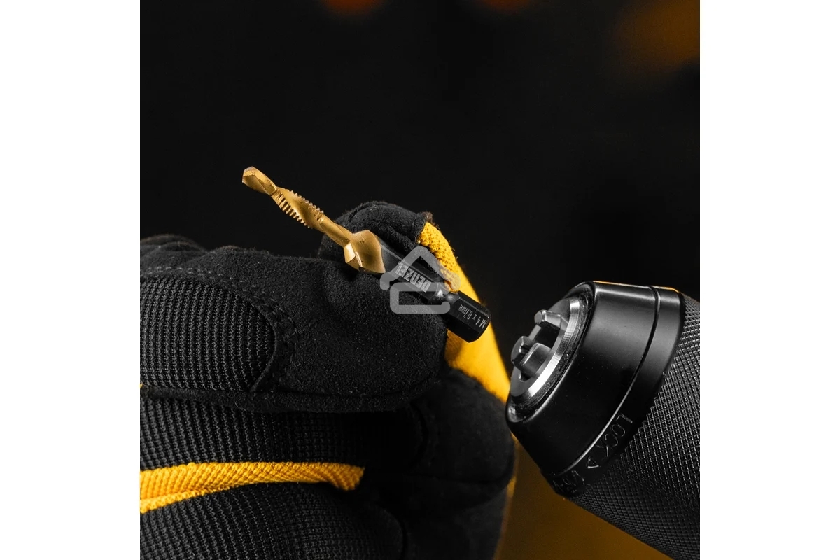 Набор сверл-метчиков Denzel М4-М12, Р6М5