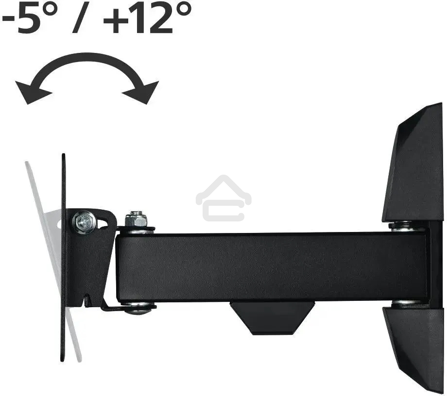 Кронштейн для телевизора Hama H-118113 черный, 10