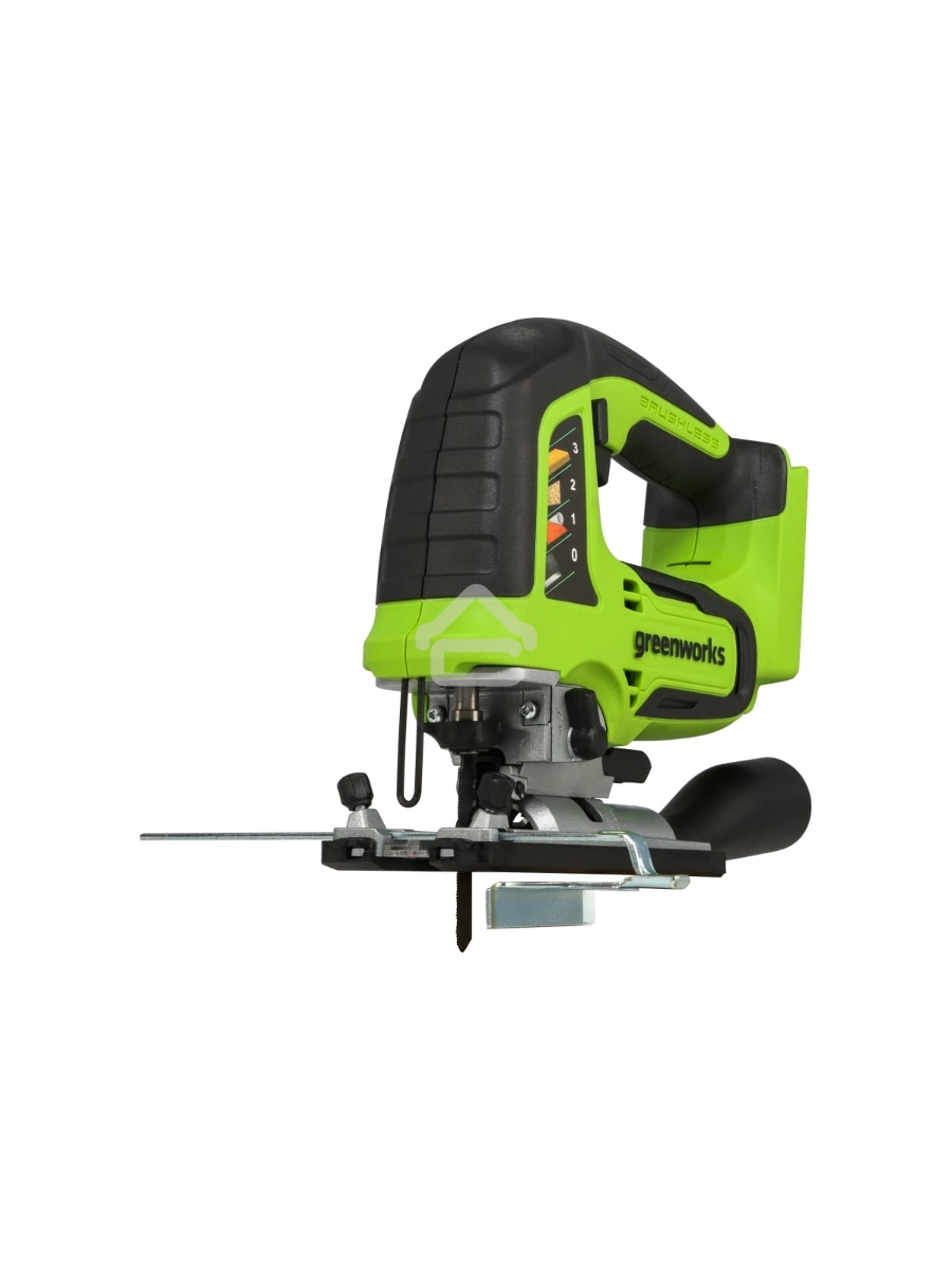 Лобзик аккумуляторный GreenWorks GD24JS, 24V, бесщеточный без АКБ и ЗУ