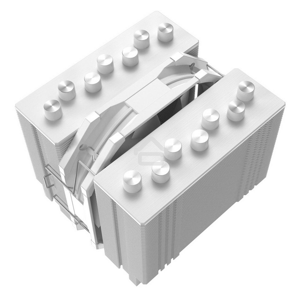 Кулер для процессора ID-COOLING SE-207 XT SLIM белый 120мм алюминий/медь 1800rpm 35.2db 4-pin 220W 135мм