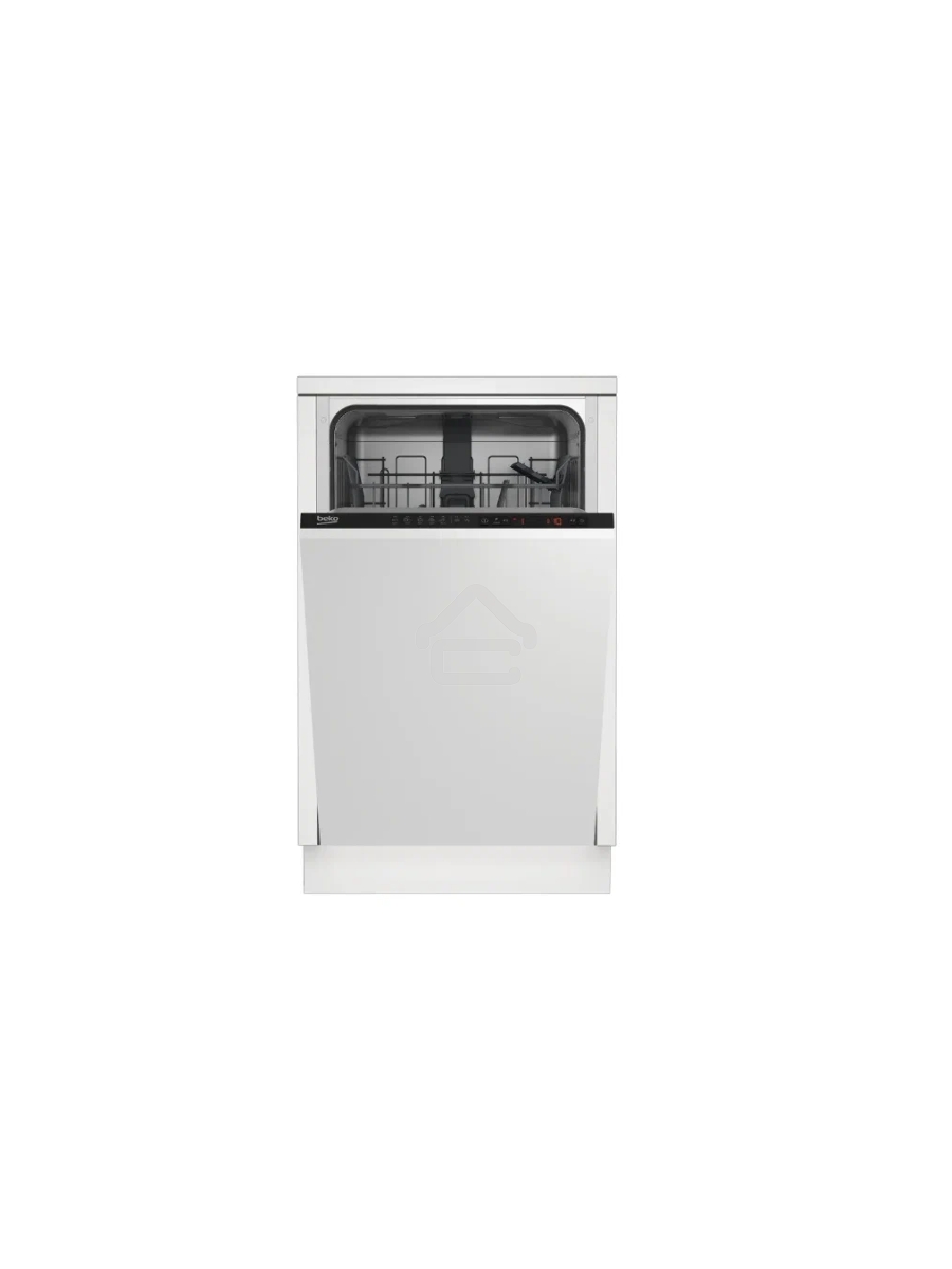 Встраиваемая посудомоечная машина Beko BDIS1W961, белый, 44.8 см, 9 компл., 55 дБ, класс A