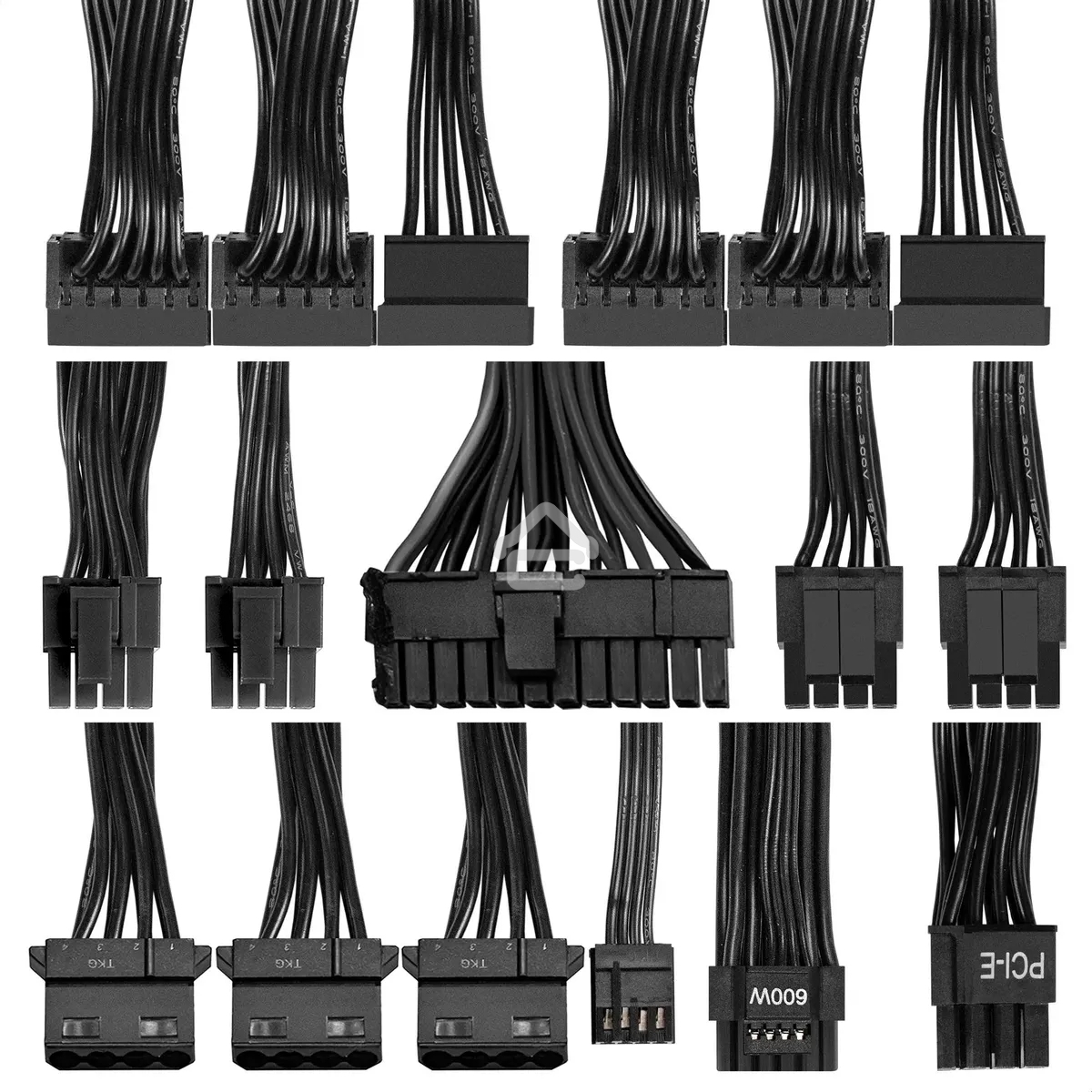 Блок питания 650W ExeGate 80 PLUS® GOLD 650VSP FС (ATX3.0, APFC, КПД 90% (80 PLUS Gold), 120мм fan, 24pin, 2x(4+4)pin, PCIE5.0/12VHPWR, 2xPCI-E, 6xSATA, 3xIDE, 1xFDD, Full Cable Management, black, Color box)