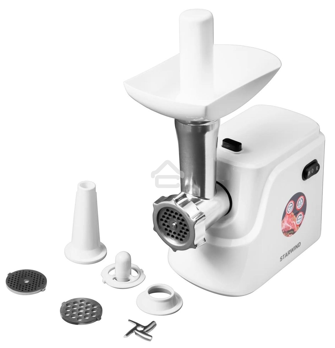 Мясорубка Starwind SMG3120 1500Вт белый