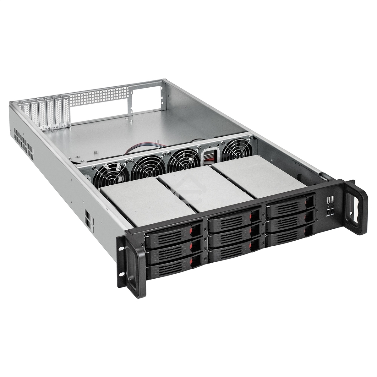 Серверный корпус ExeGate Pro EX285224RUS 2U650-HS09 <RM 19