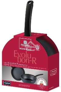Сковорода Rondell Evolution-R RDA-798, 28см, без крышки, графитовый
