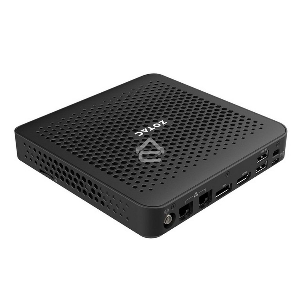 Мини ПК ZOTAC ZBOX MI668, Barebone, Intel i7-1360P, 2x DDR5-5200/4800 SODIMM, M.2 SSD SLOT, 2x GLAN, WIFI, BT, USBDRV, DP/HDMI, EU+UK PLUG 