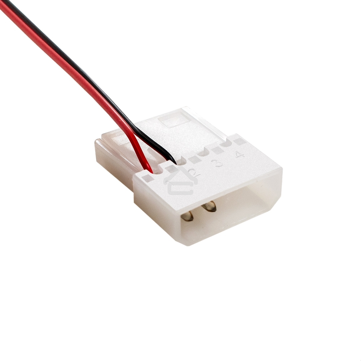 Вентилятор для корпуса ExeGate ExtraSilent ES12025SM черный, 120 мм, 1400 об/мин, 24 дБ, 2 pin