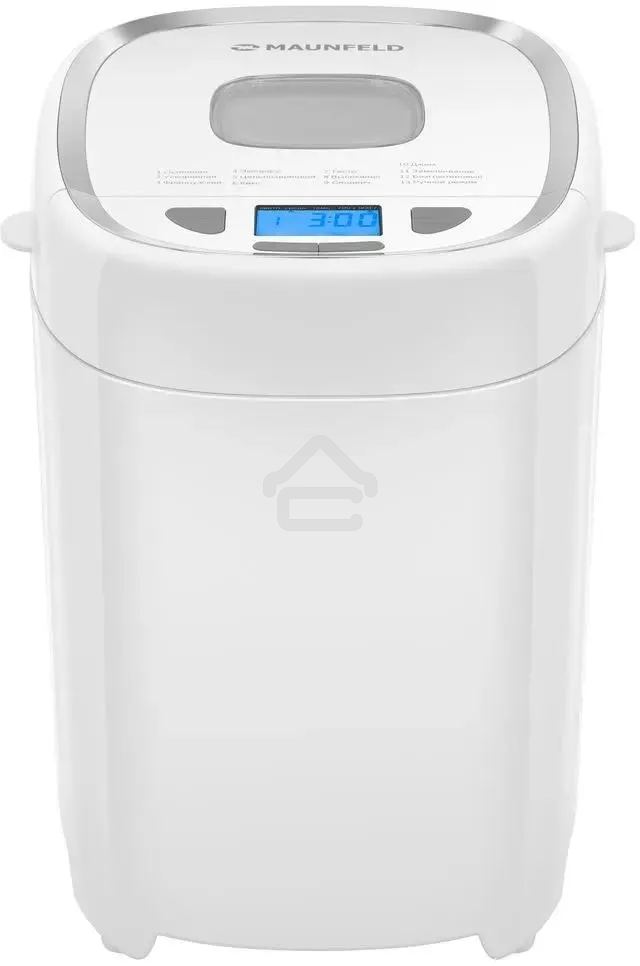 Хлебопечка Maunfeld MBM-900PW белый, 550 Вт, 13 программ