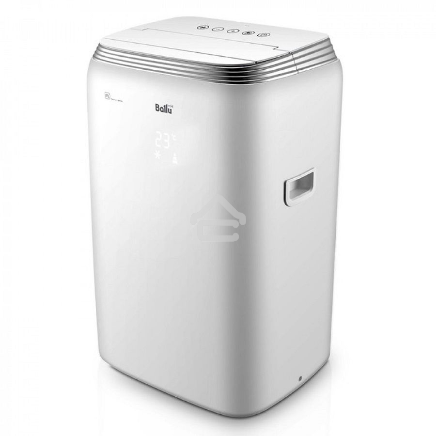 Кондиционер мобильный Ballu BPHS-15H 15000 BTU, 35 м², 48 дБ, охлаждение, обогрев, осушение, белый
