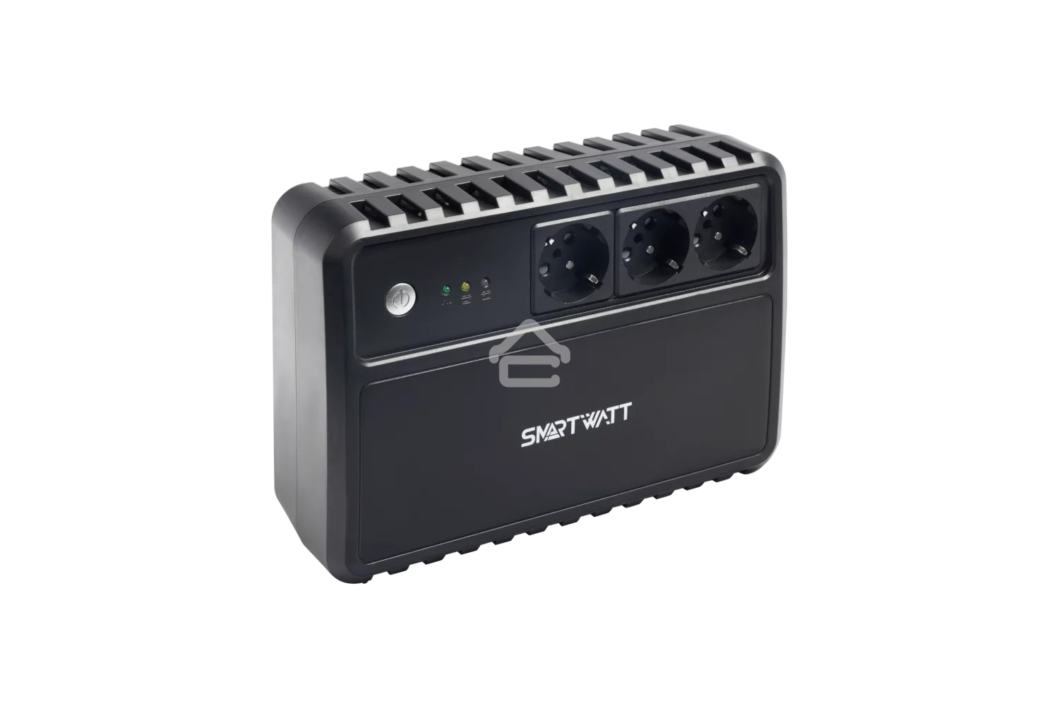 Источник бесперебойного питания SMARTWATT UPS SAFE 600 Line-interactive 600VA/360W Brick (Euro x3, LED, 255x175x93(мм), 4,2 кг, гарантия 24мес. (ИБП