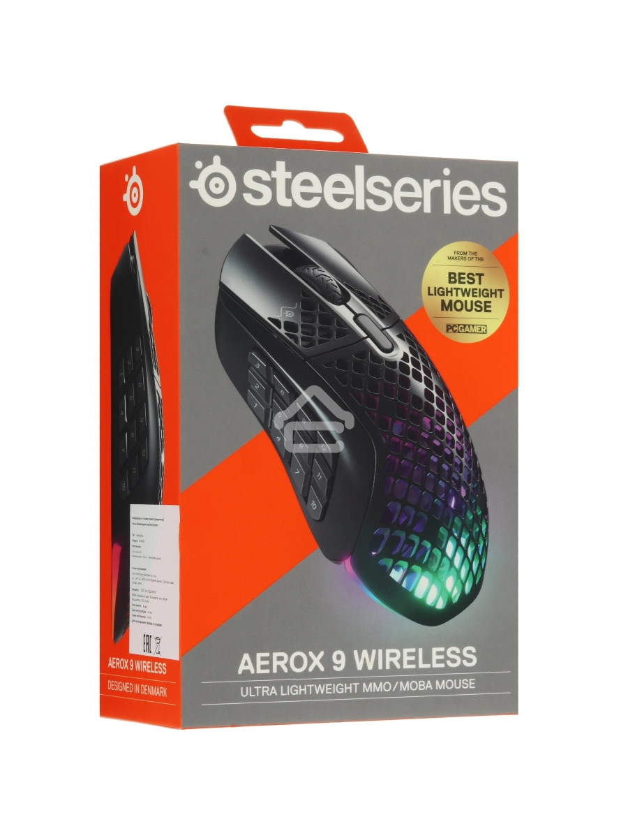 Мышь SteelSeries Aerox 9 Wireless Ultra-Lightweight MMO/MOBA Mouse 
